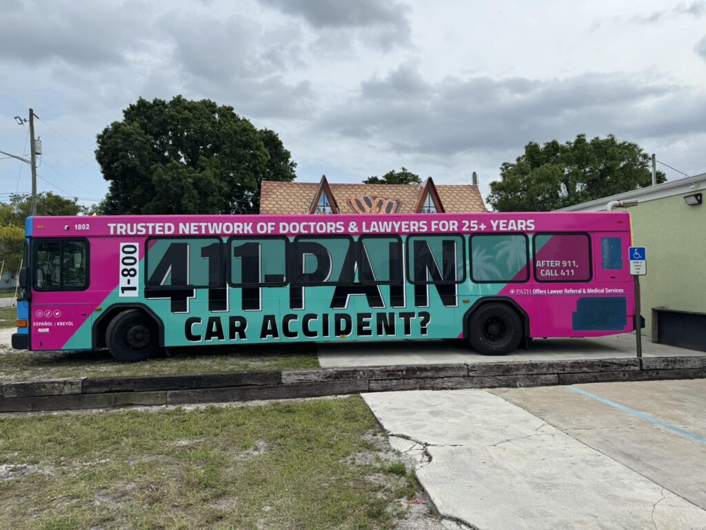 Bus Wrap 411